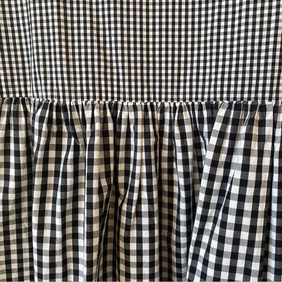 NWT Madewell Gingham Tie Waist Dress - Picture 5 of 7